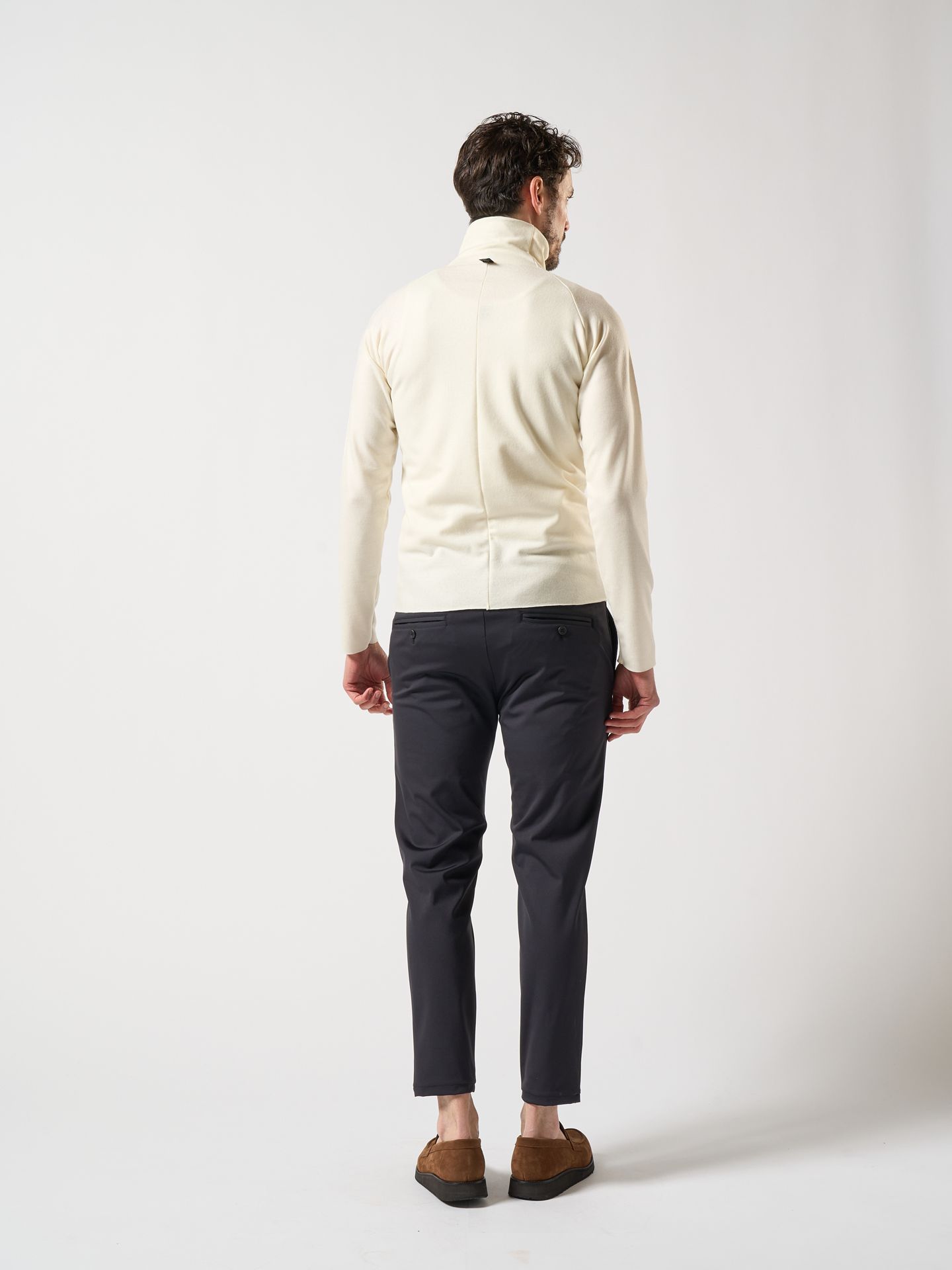 wjk - 【予約品】 smart pin-tuck slacks / スラックス / ダーク
