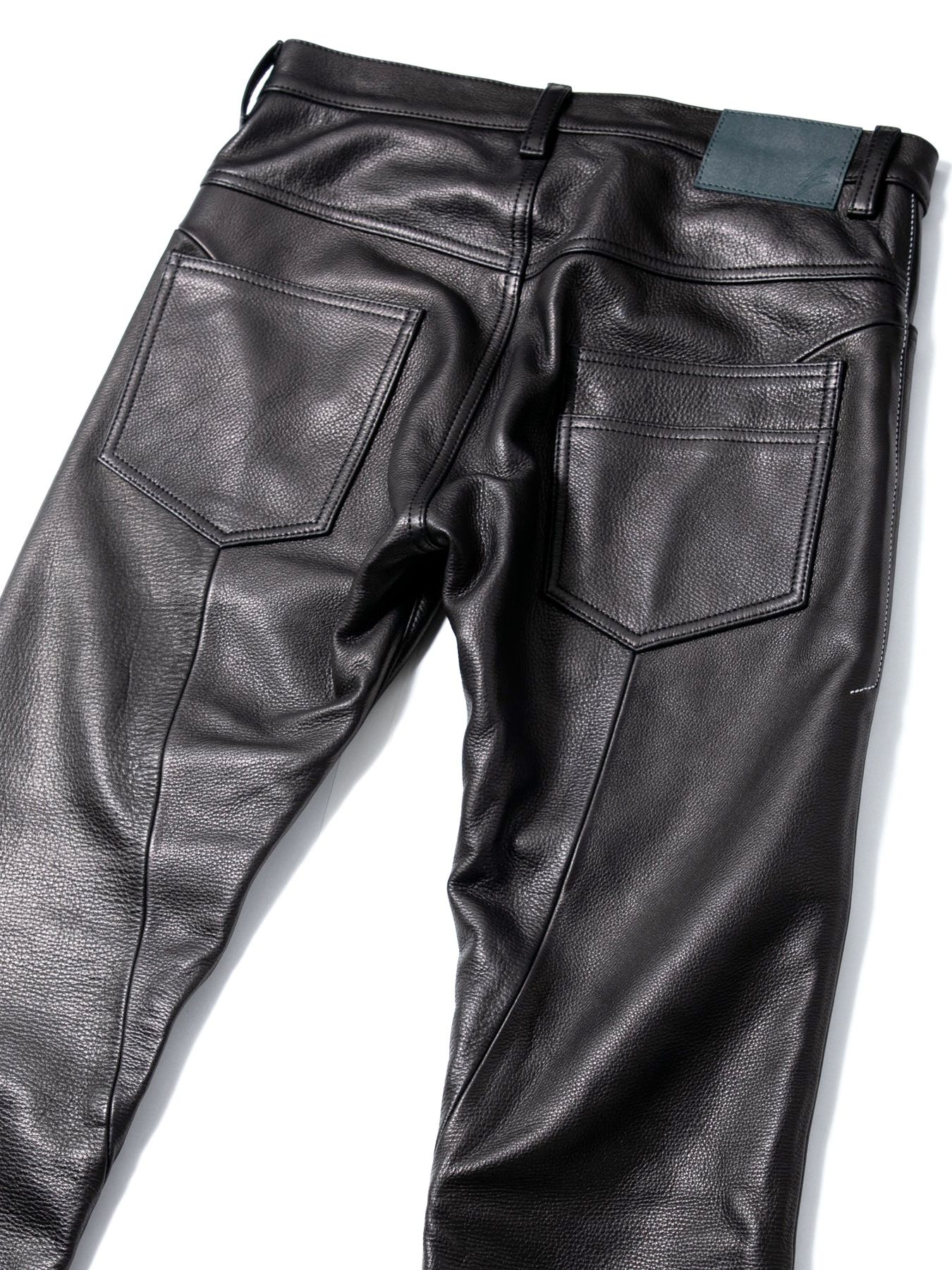 Japanese Washable Cow hide Five Pocket Pants / ジャパン ウォッシャブル カウハイド 5ポケットパンツ / LAD GEAR