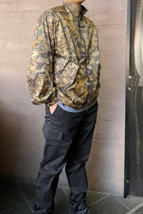 春のアウトドアコーデ