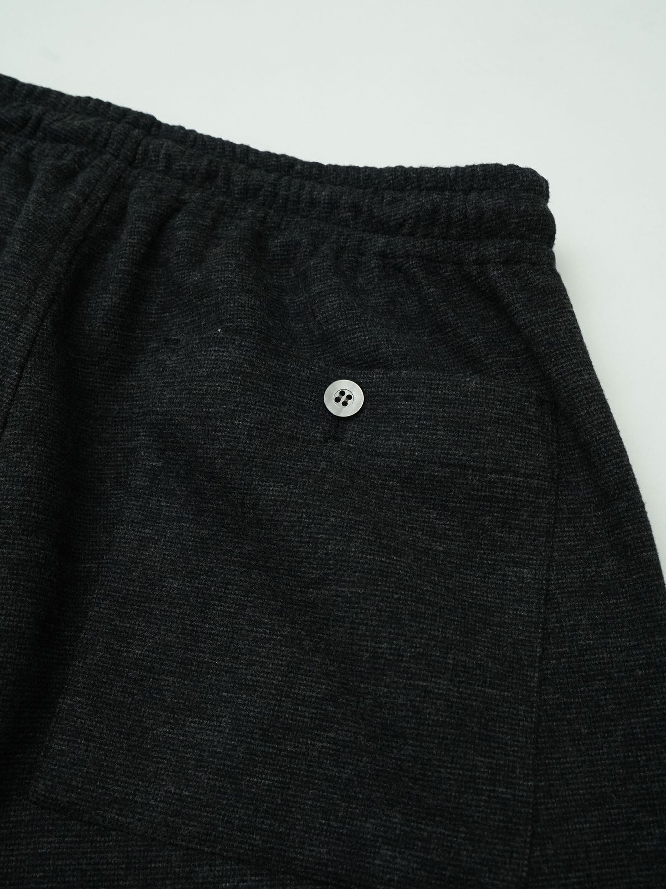 【予約品 】LUXMODERN EASYTROUSERS / イージーパンツ / 杢ブラック