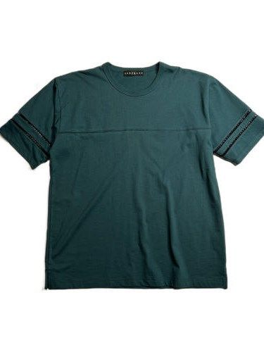 《予約品8月31日 23時55分締め》 SIDE LINE TEE / Tシャツ / グリーン 【roarguns 】 2024年2月入荷予定