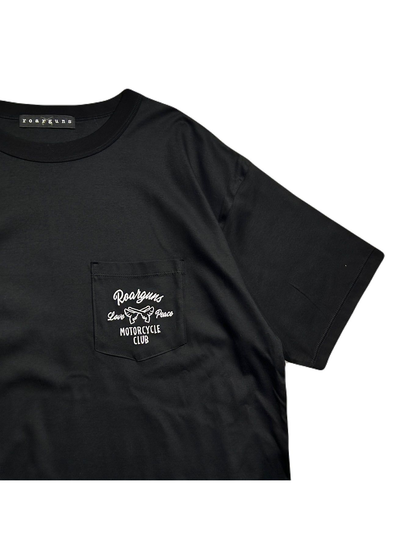 【予約品 8月10日(日) 締切 】MOTOR CYCLE CLUB T / モーターサイクルクラブ Tシャツ / ブラック