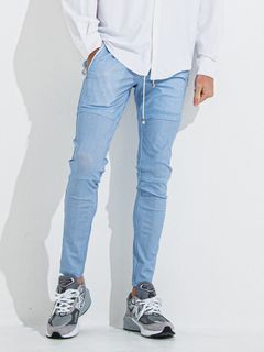 【予約品 】Johnson LINE PT / ジョンソンラインパンツ / チェックサックス