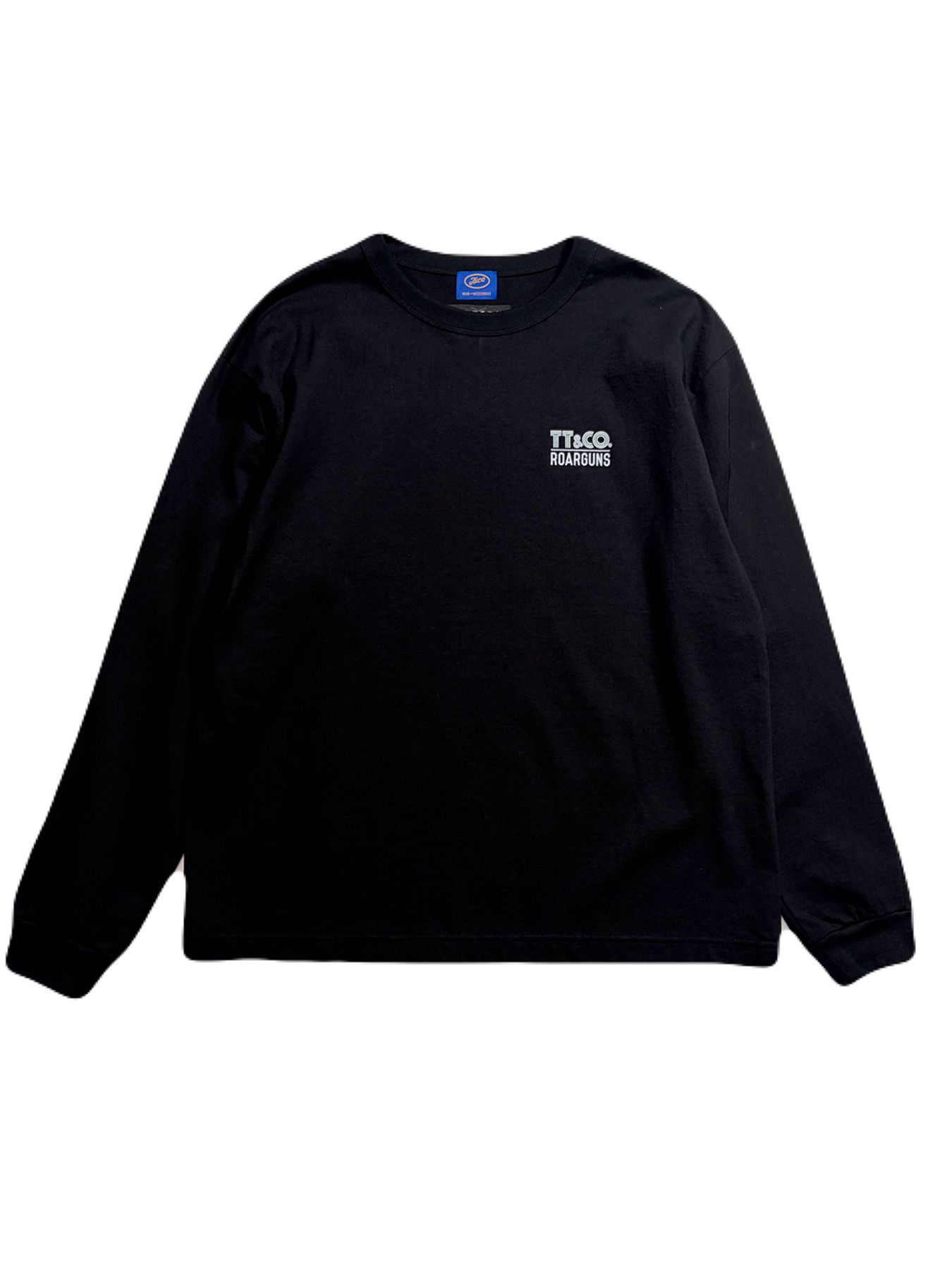 【予約品】TT&CO.コラボ - TT&CO. CROSSGUN / ロンT / ブラック