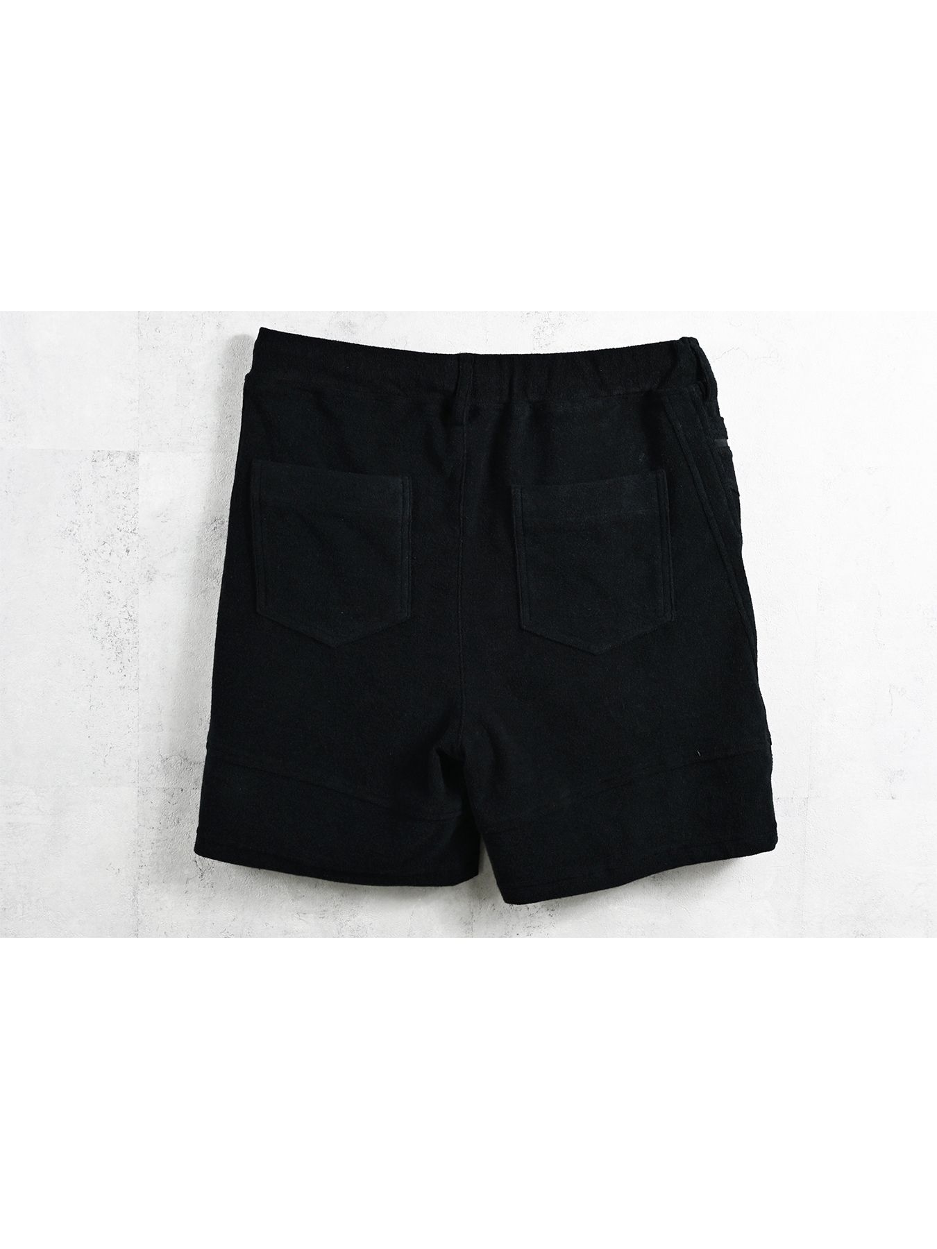 【予約】TYLER PILE SHORTS / タイラーパイルショーツ / ブラック