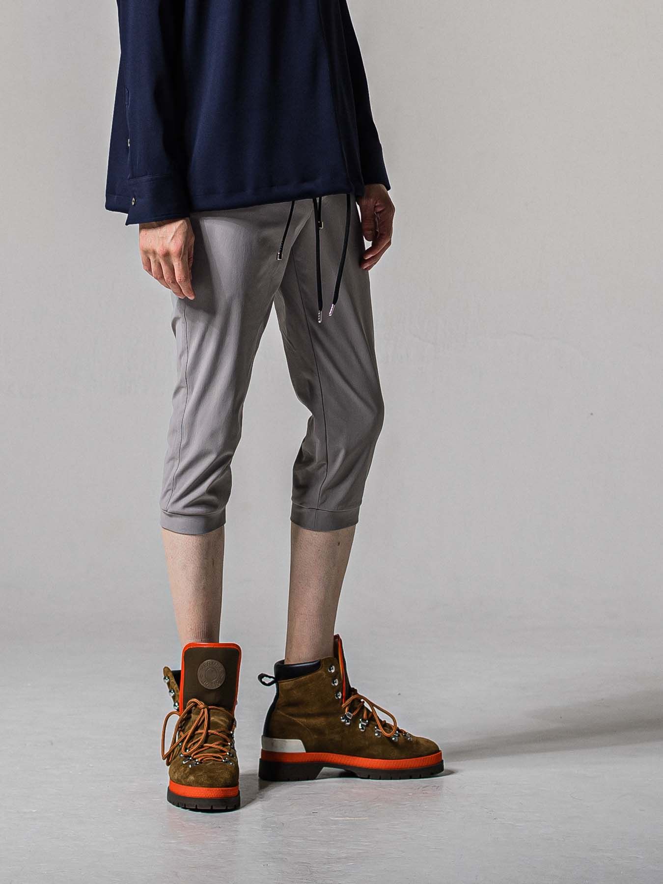 【予約品 11月16日(日) 締切】RE CROPPED PT / ナイロン イージークロップドパンツ / グレー