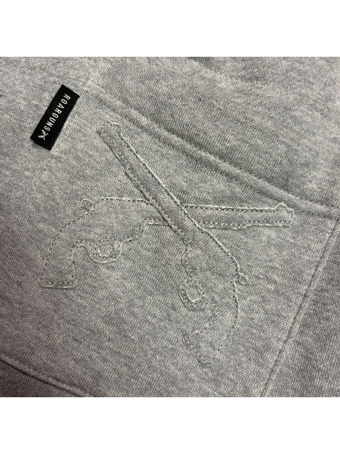 【予約品 3月9日(月) 18:00 締切】CROSSGUN CRY SWEAT PANTS / クリスタルクロスガン スウェットパンツ  / グレー