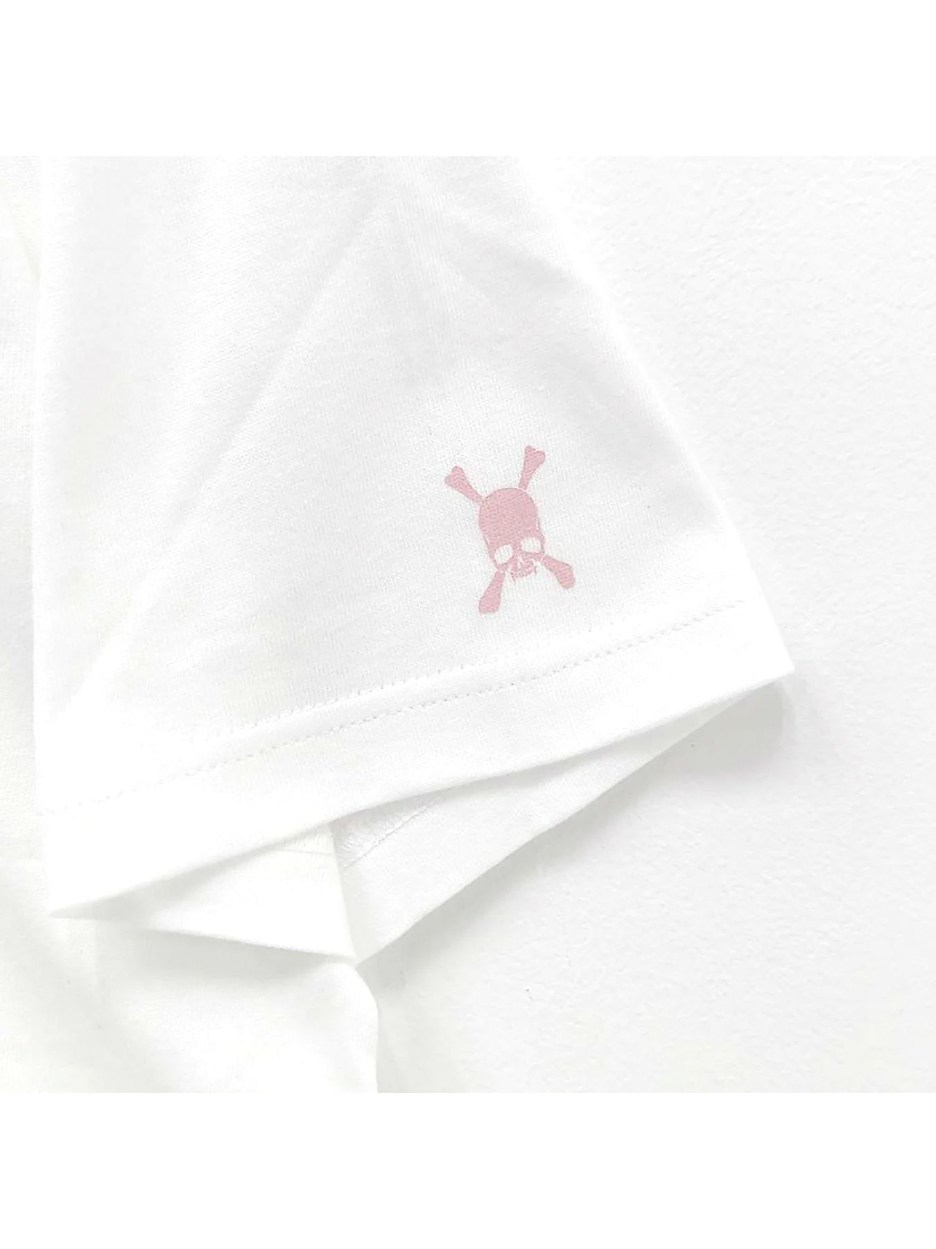 DAVID SKULL / 半袖Tシャツ / ホワイト【Roen】