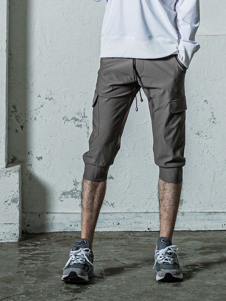 cargo cropped PTクロップドカーゴパンツ / グレー