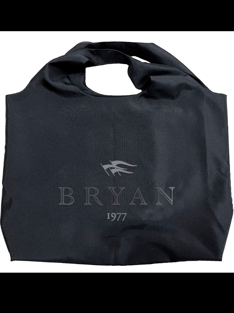 『予約品』限定45周年記念コラボファスナー開きPRESS BAG/プレスバック 黒プリント+白プリントSET【kiryuyrik×BRYAN】 6月上がり予定