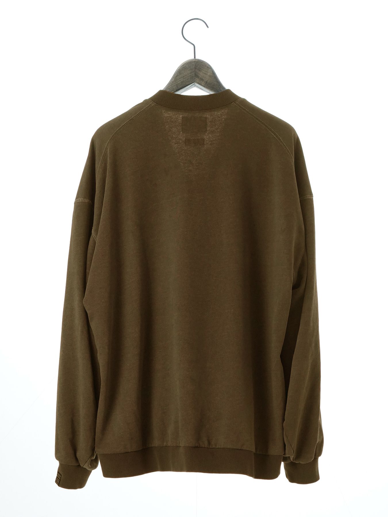 【予約品 10月26日(日) 締切】3DSWEAT / Vネックスウェット / D.SAND