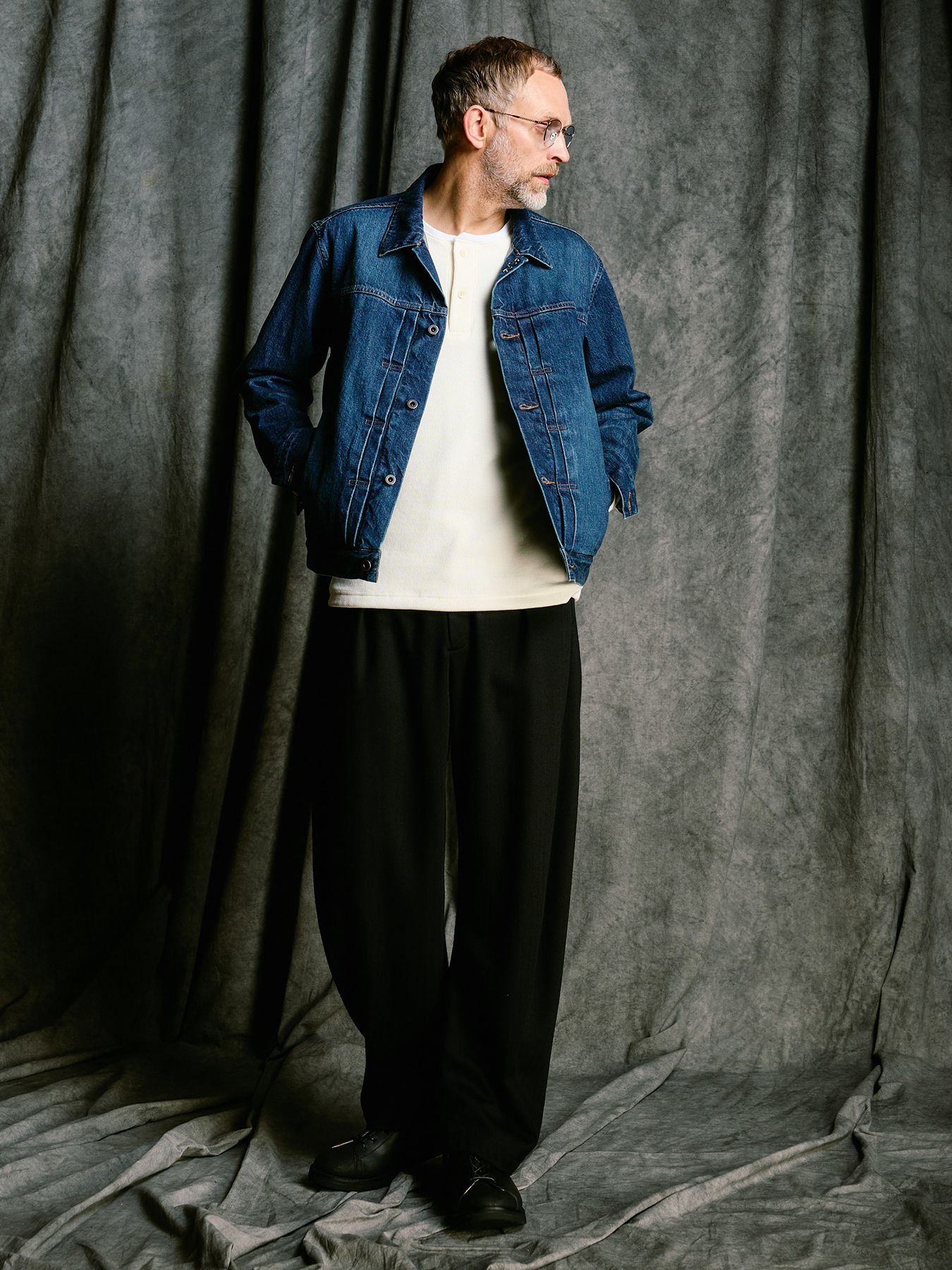 【予約品 4月19日(日) 18時締切】back boa thermal henley L/S / バックボア サーマル ヘンリーネック ロングスリーブ / ホワイト