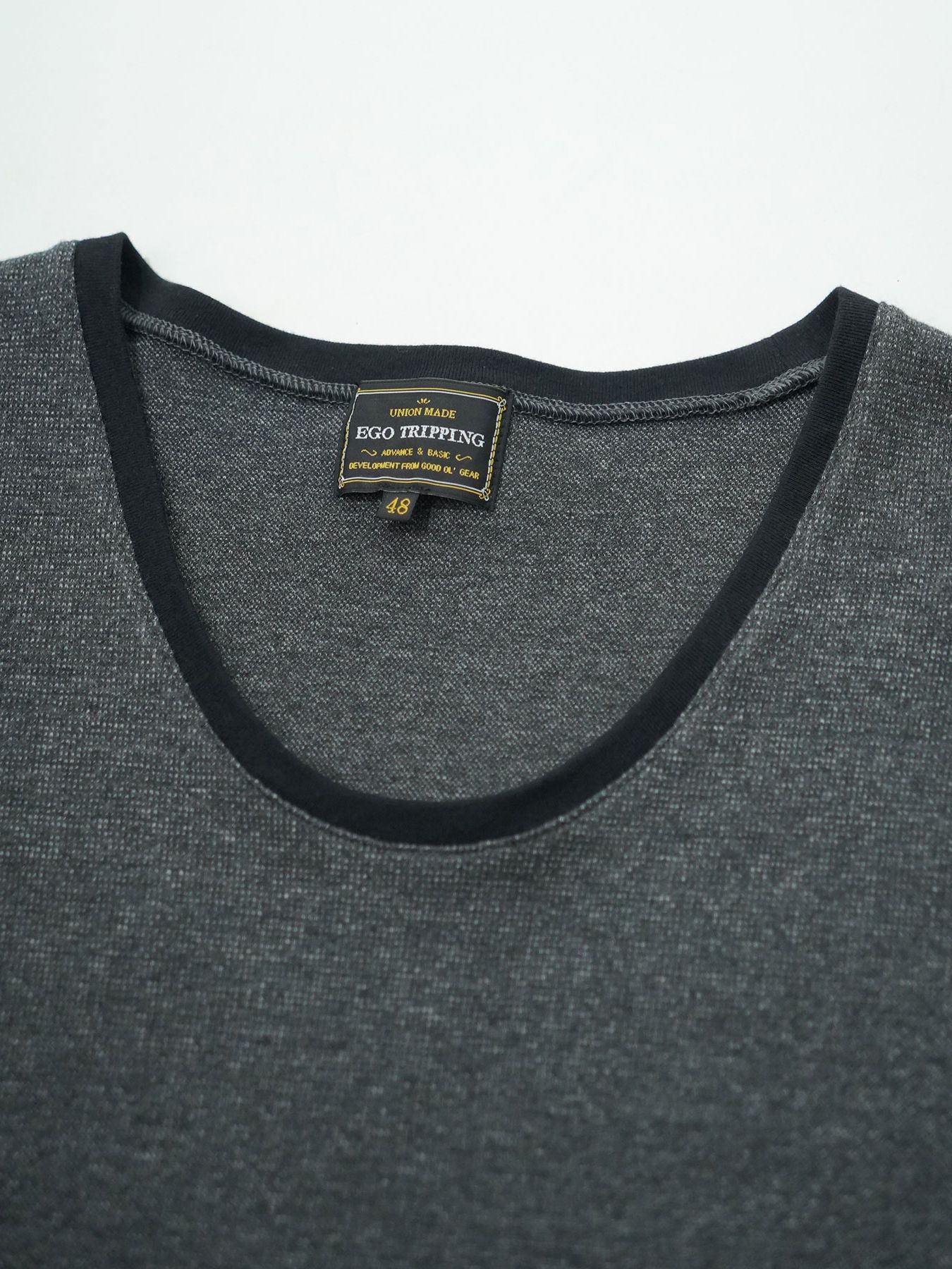 【予約品 6月2日(月) AM10時 締切】LUXWARM / ロングスリーブTシャツ / 杢グレー