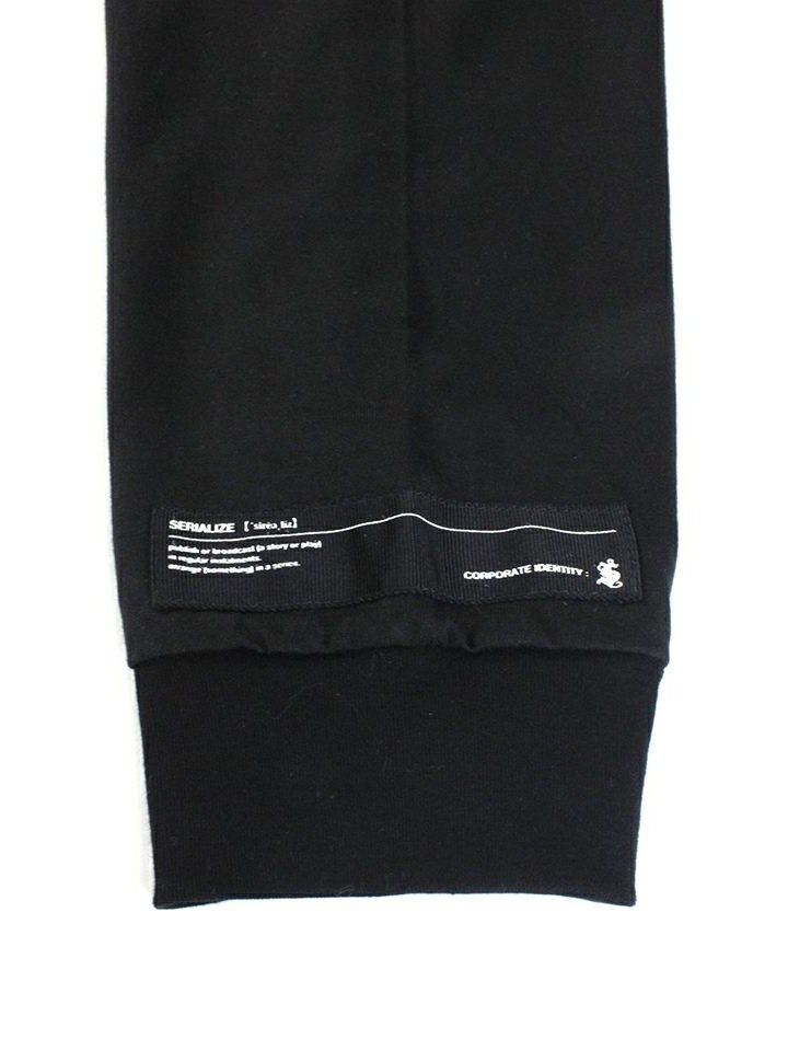 LOGO ZIP TEE×TANK TOP TシャツXタンクセット / ブラック×ホワイト
