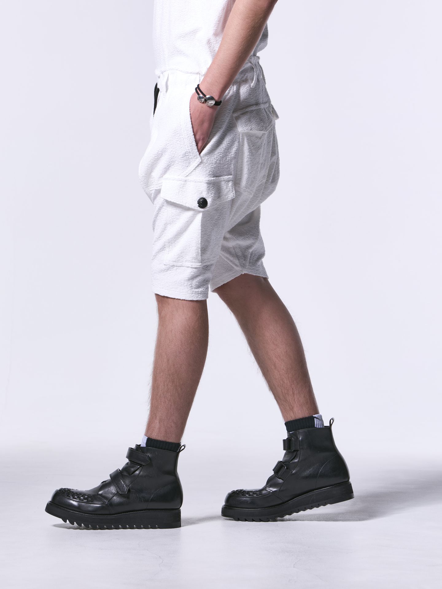 《予約品》 SaruelShorts / サルエルショートパンツ / ホワイト