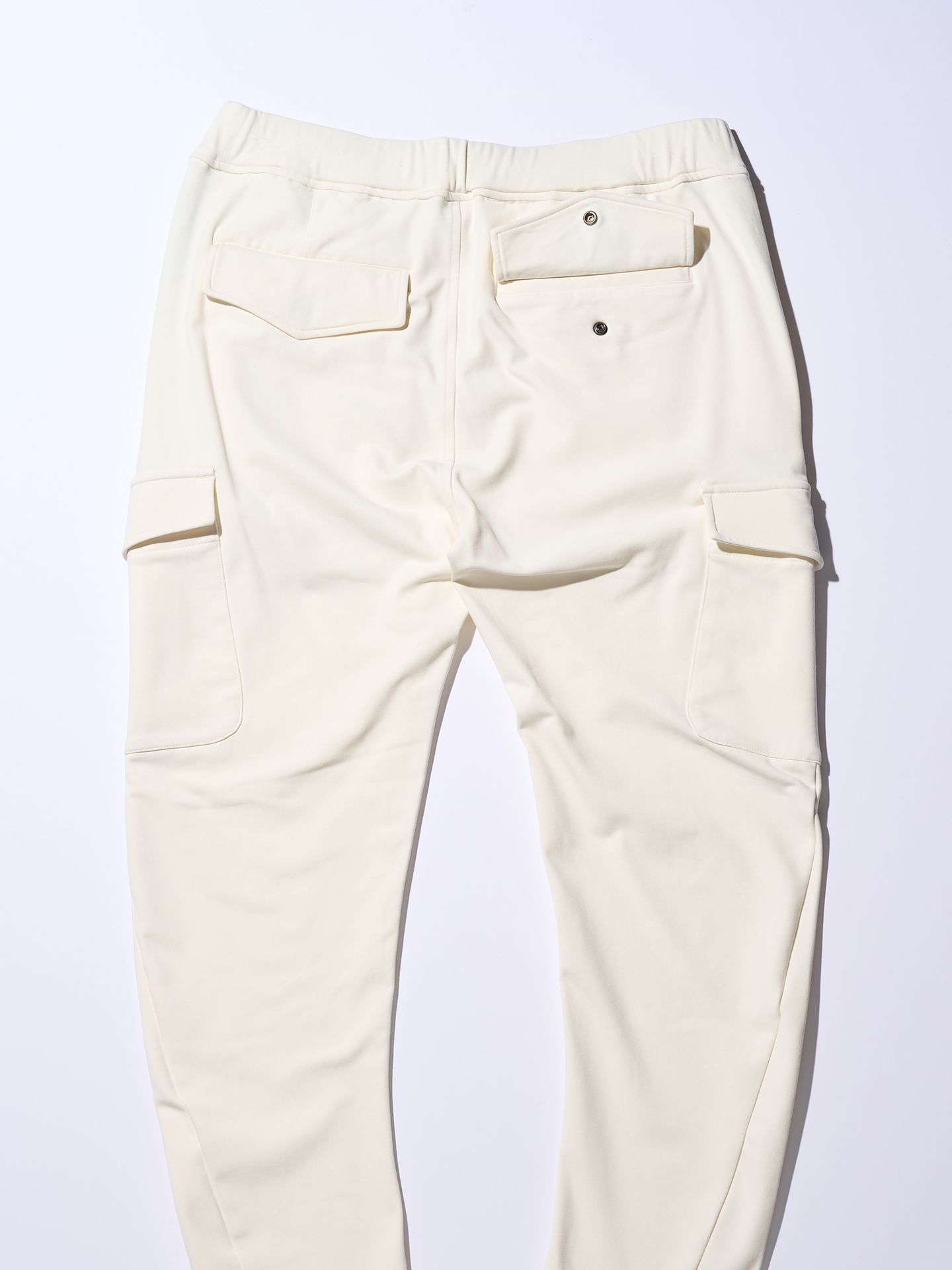 【予約品】 3D banana slim cargo / スリムカーゴパンツ / ホワイト