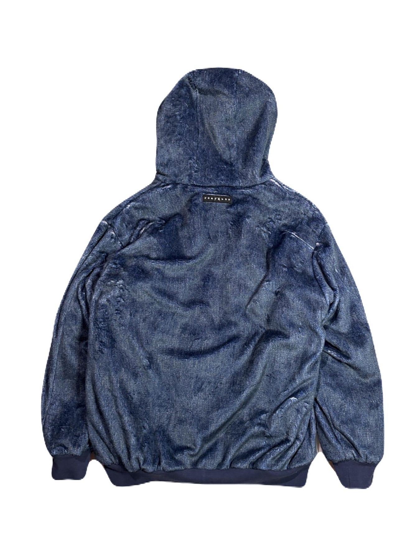 【予約品 3月9日(月) 18:00 締切】SPIDER JAQ HOODIE / リバーシブル スパイダー ジャガード ジップフーディ / ブルー