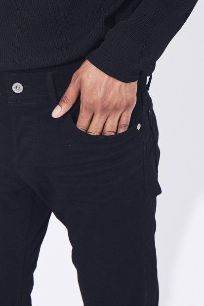 スーパーストレッチ フレア デニム / ブラック 【5351 POUR LES HOMMES】