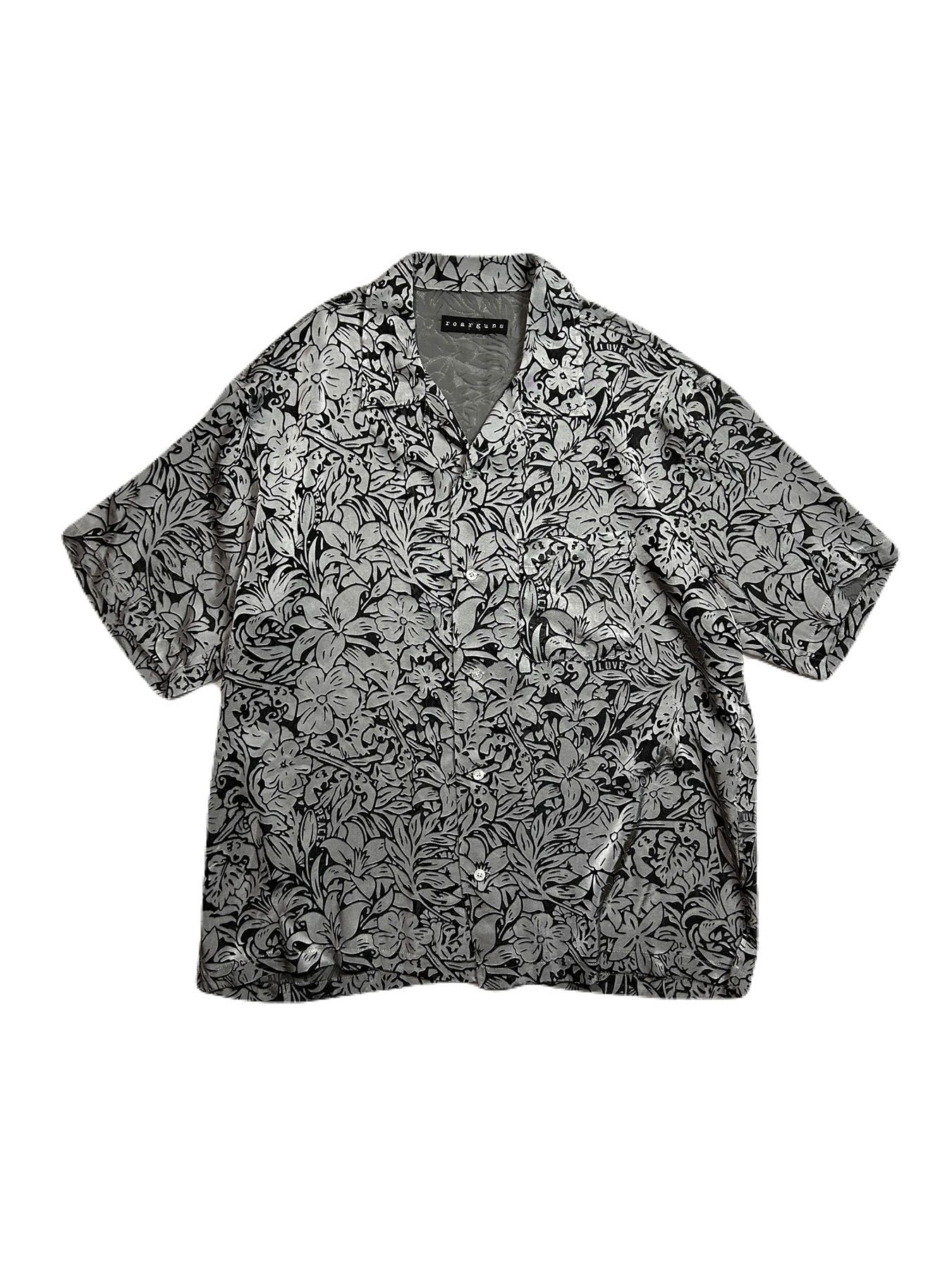 【予約品 8月10日(日) 締切 】FLOWER OPAL SHIRT / フラワーオパール シャツ / グレー