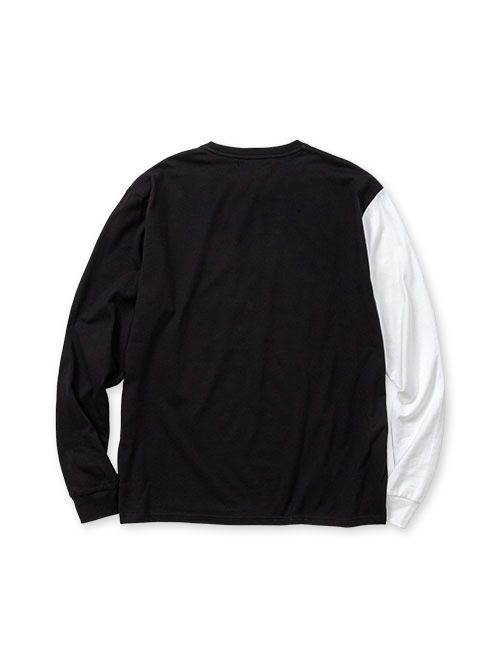 STICK OUT LOGO L/S TEE / ロゴTシャツ / ブラック 【SY32 by SWEET YEARS】