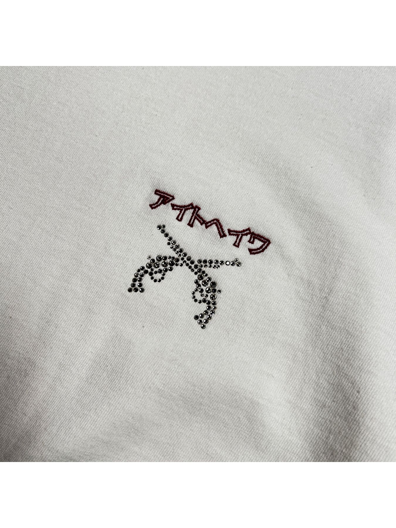 【予約品 8月10日(日) 締切 】WOMENS アイトヘイワ CROSSGUN T / アイトヘイワ クロスガン Tシャツ / ホワイト