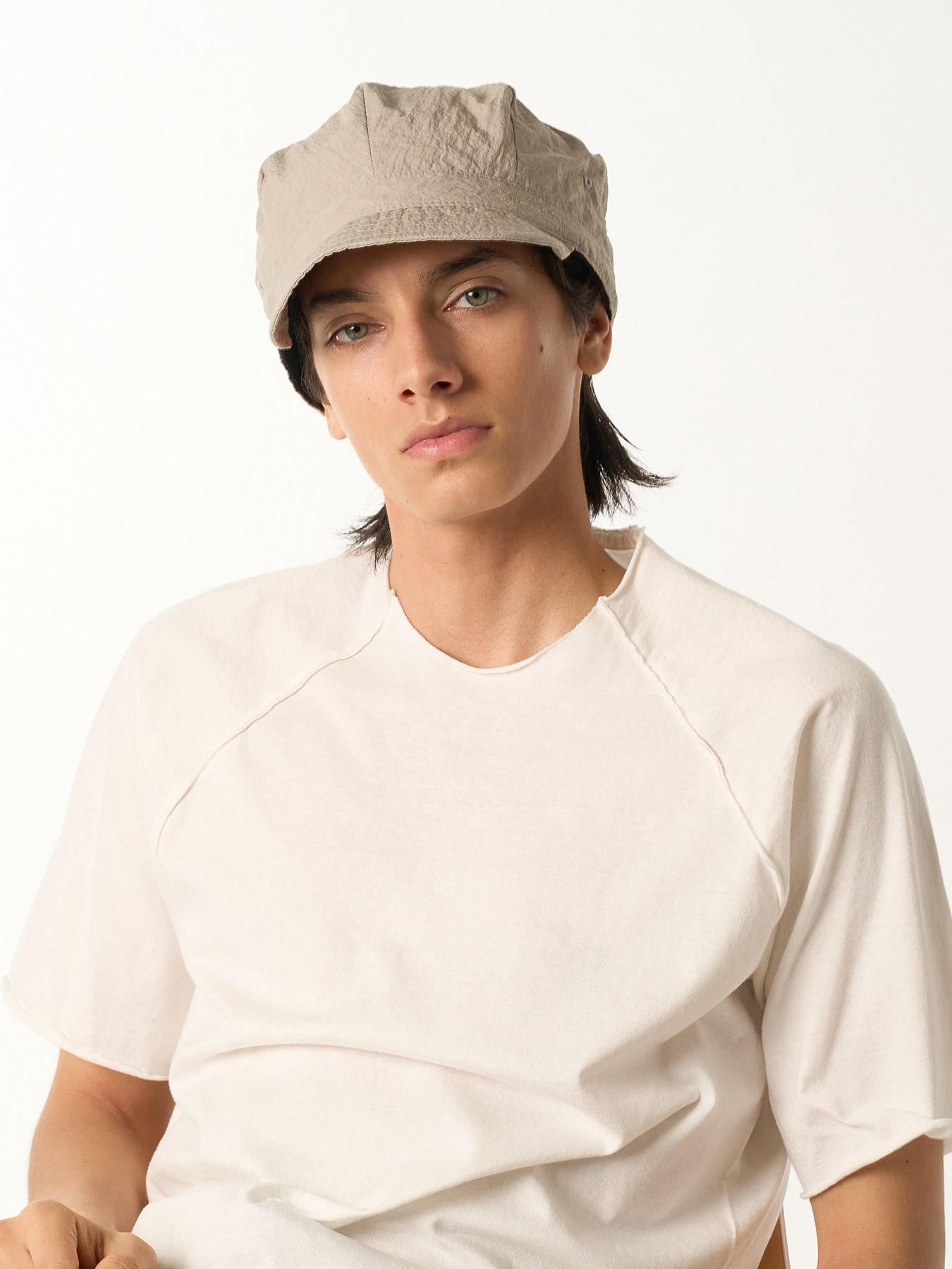 【予約品 9月23日(火) 締切】solid engineer cap / ソリッド エンジニアキャップ / ライトグレー