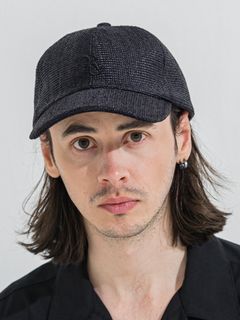 【予約品】STRAW MESH LOW CAP / ストローメッシュローキャップ / ブラック