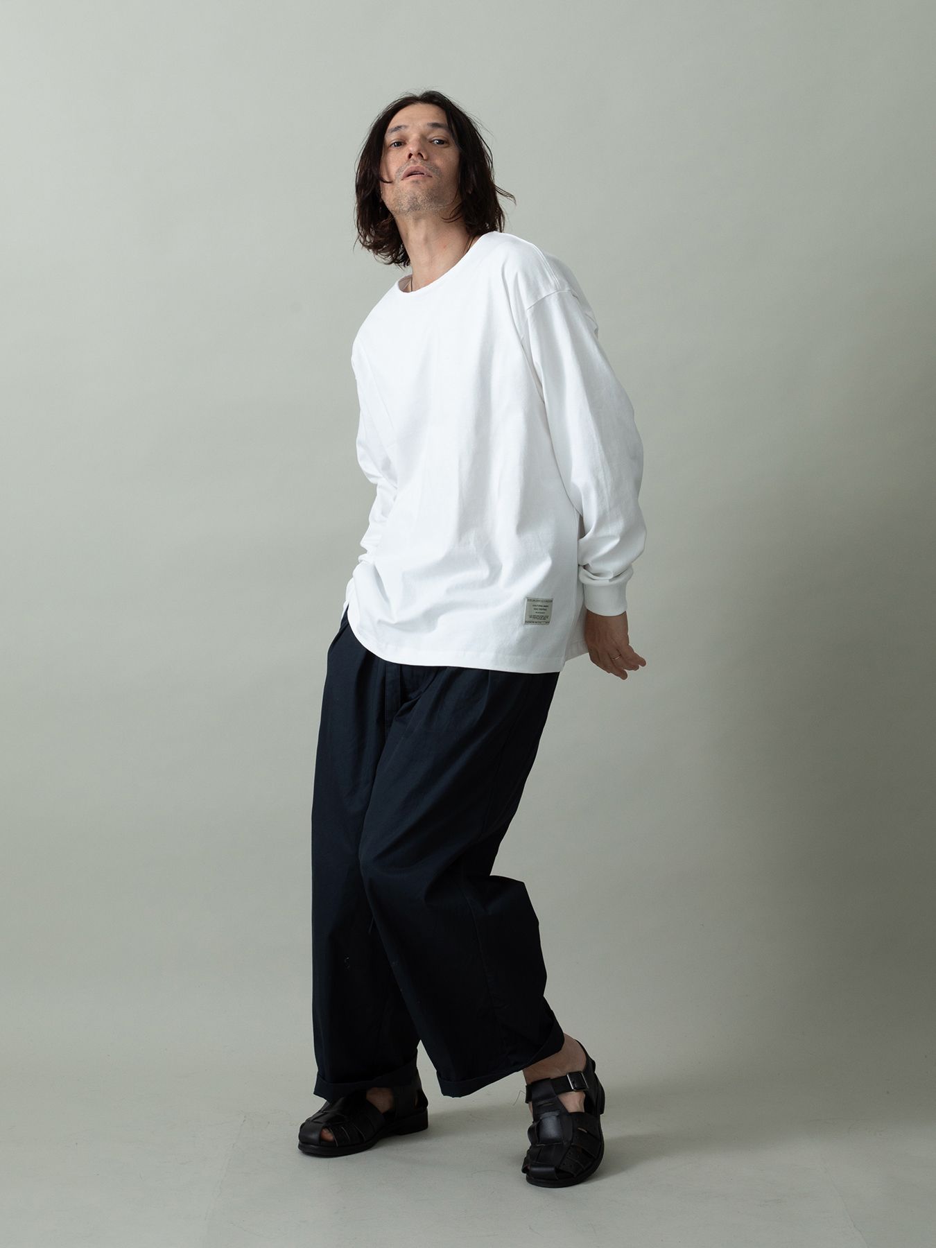 【予約品 2月1日(日) 締切】HEAVYOUNCE TEE / ヘビーオンス カットソー  / ホワイト