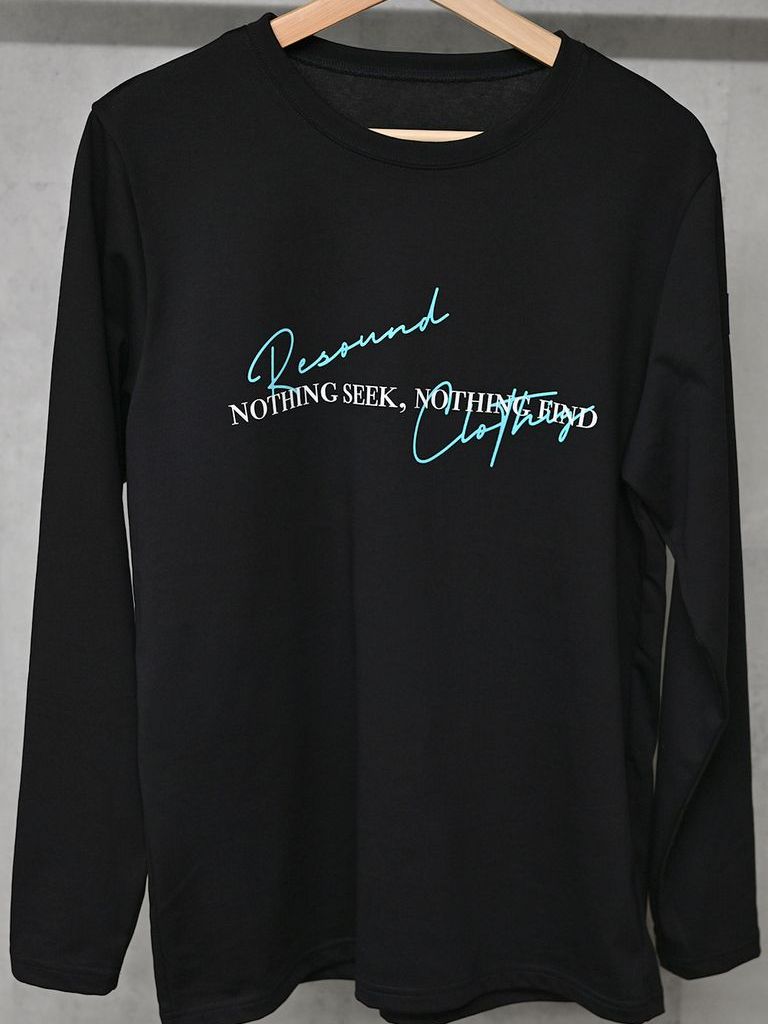 《予約11月17日19時締め》 NSNF longsleave Tee / ルーズTシャツ / ブラック