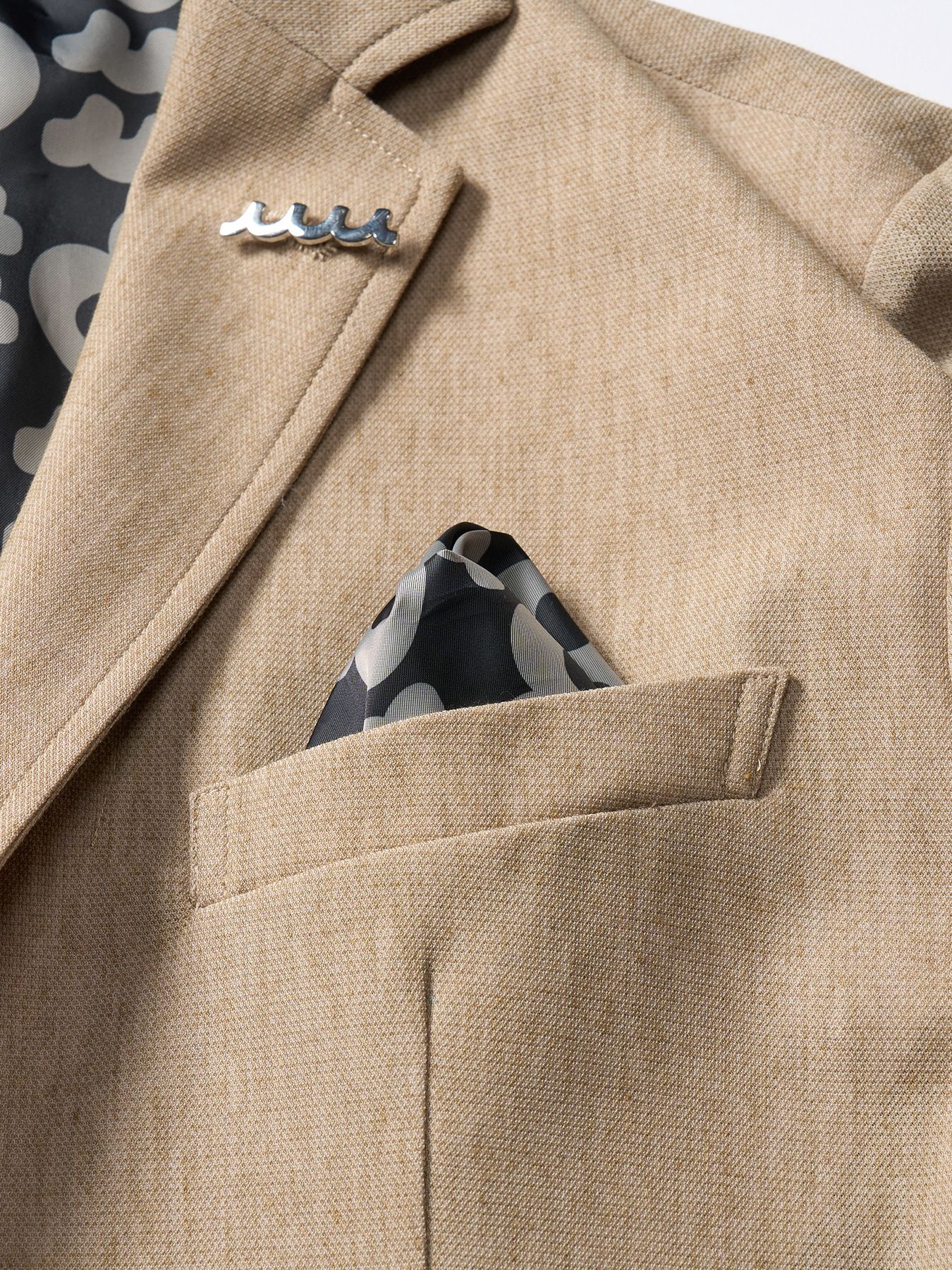 【予約品 1月25日(日) 締切】muta × wjk collection：smart jacket / スマートジャケット / キャメル