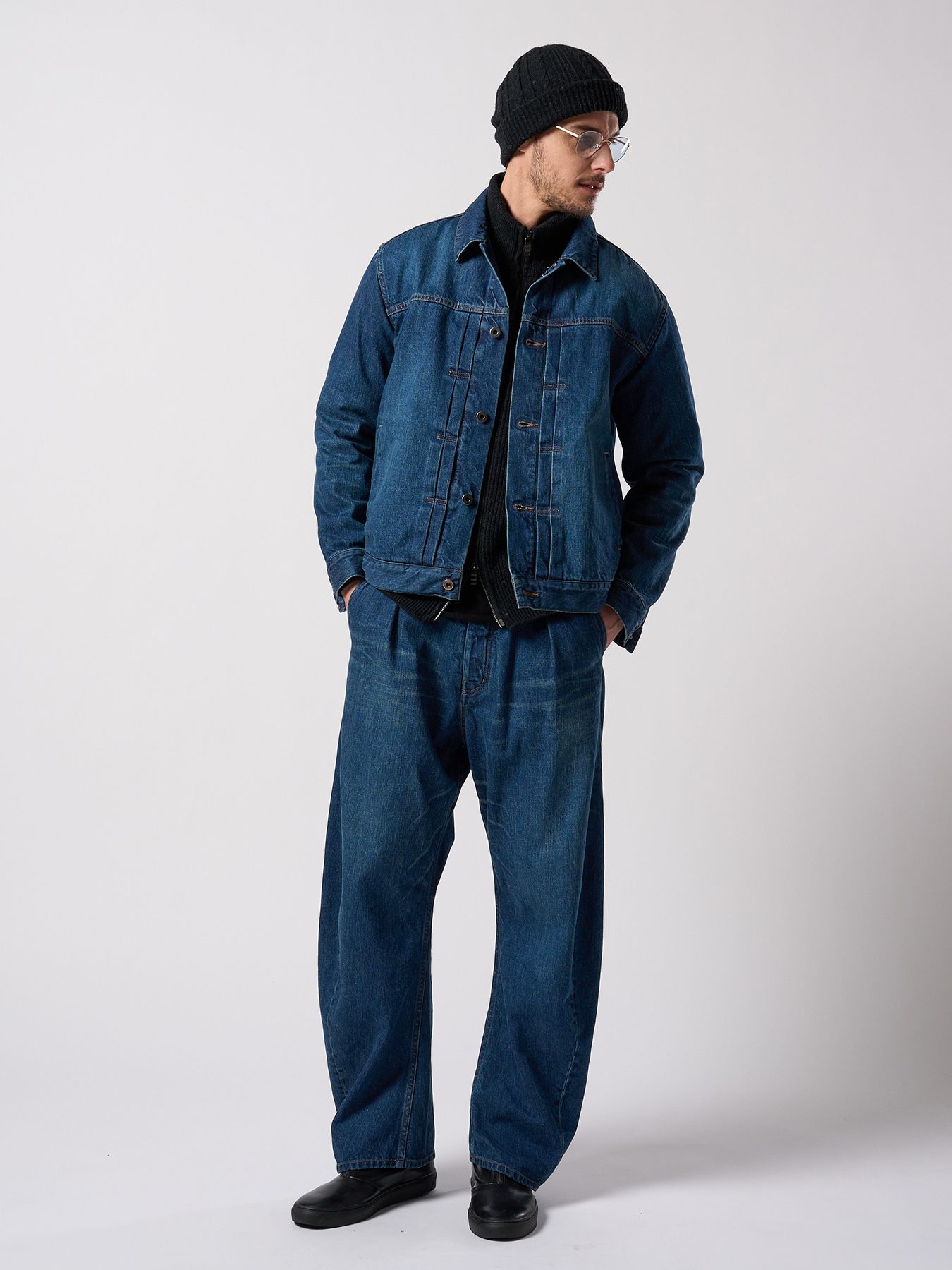 【予約品 4月19日(日) 18時締切】lomond×powder multi kint cap / ウール ニットキャップ / ブラック