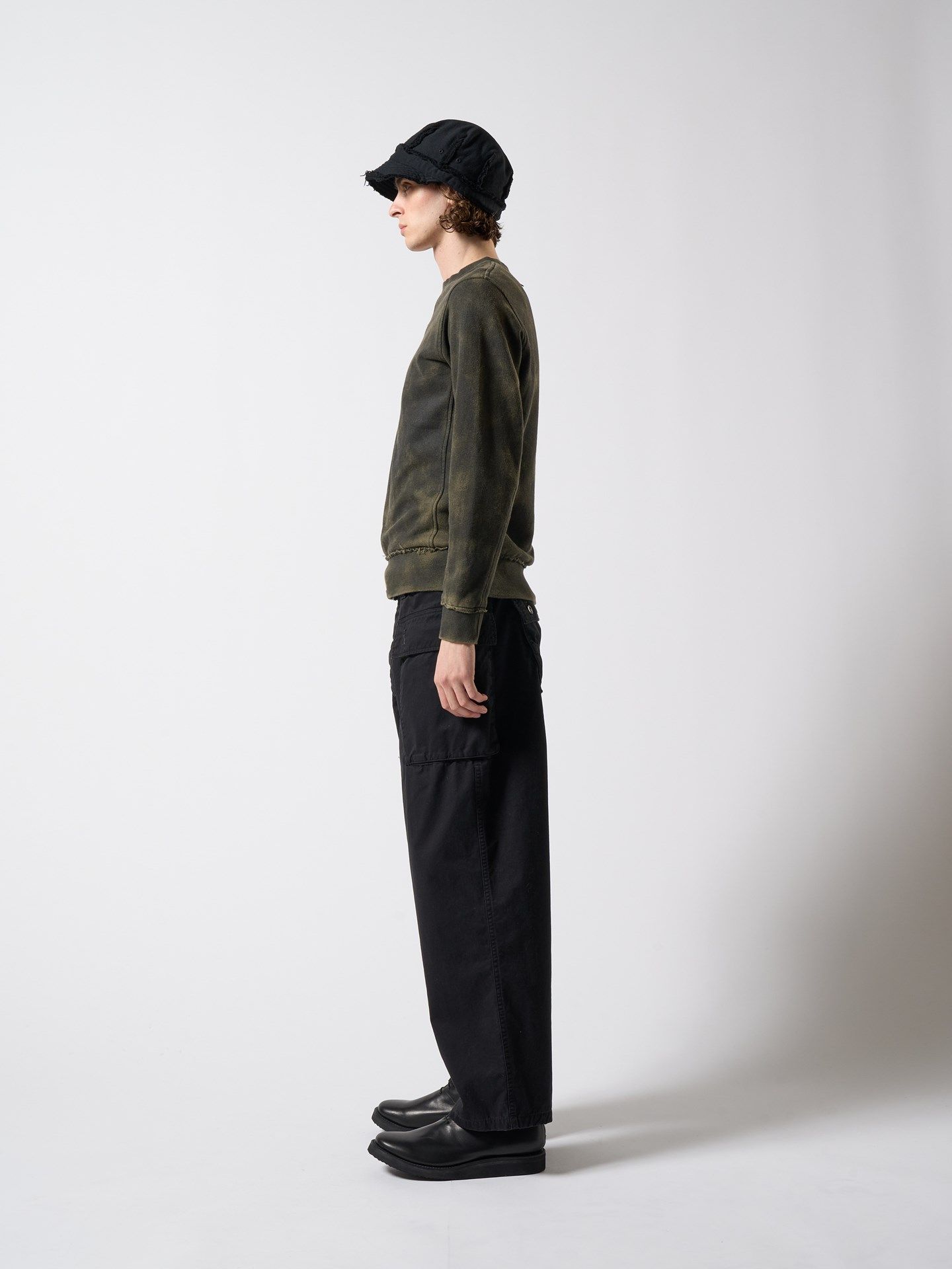 【予約品 work cap / ワークキャップ / スーパーブラック