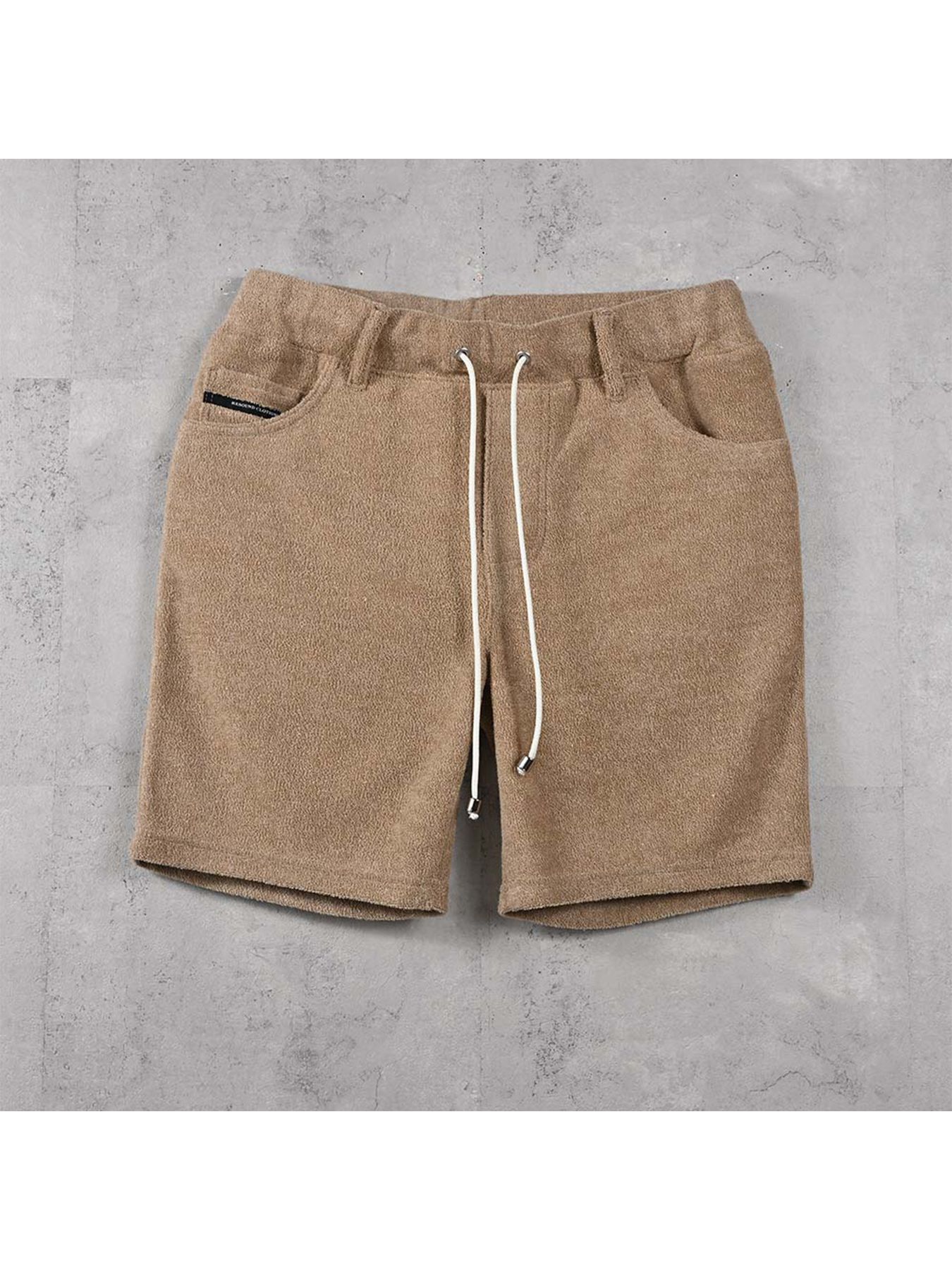 【予約品 2月15日(日) 18:00 締切】VINTAGE PILE SHORTS / パイルショートパンツ / ベージュ