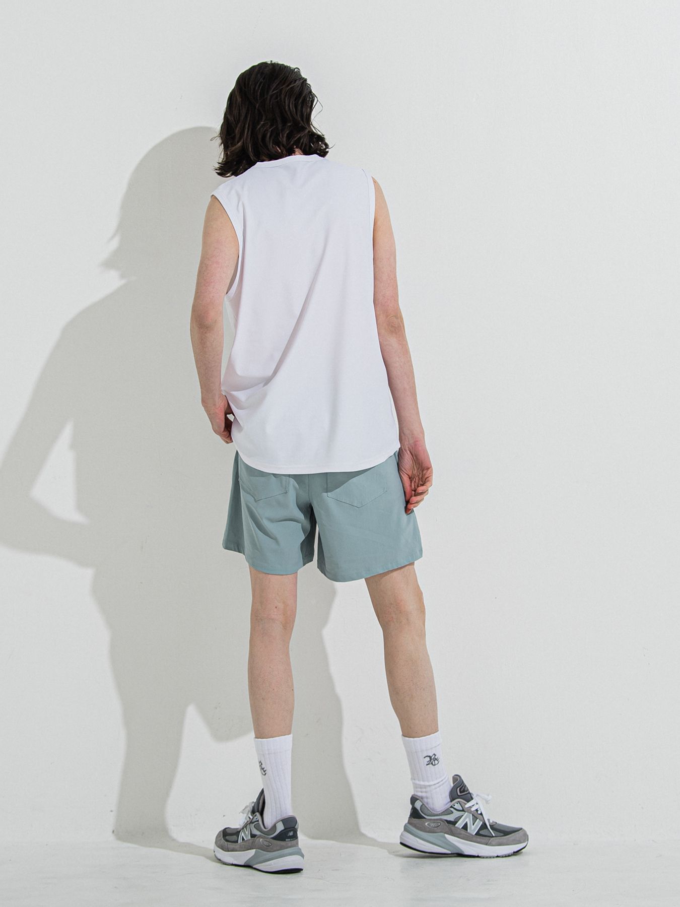 【予約品 】TV NYLON SHORTS / ティーヴィーナイロンショーツ / アクア