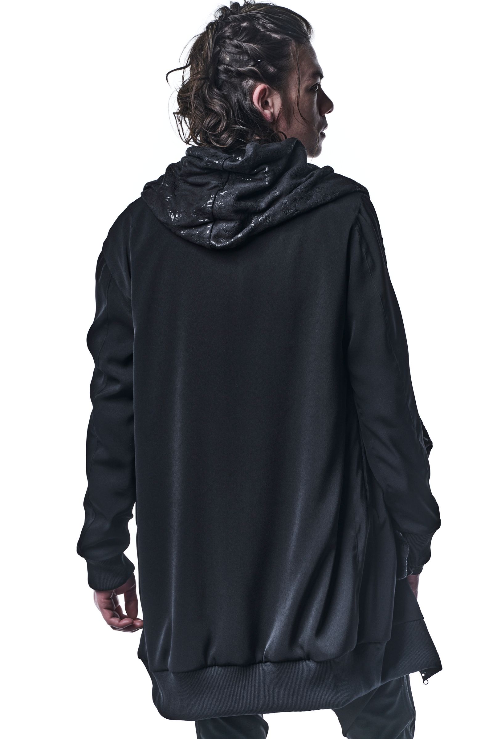 《予約品》 ReversibleLongMA-1 リバーシブルブルゾン UNION JACK / Black&White 【kiryuyrik】 8月入荷予定
