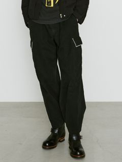【予約品 8月10日(日) 締切 】DUCK CARGO PT / ダック カーゴパンツ / ブラック