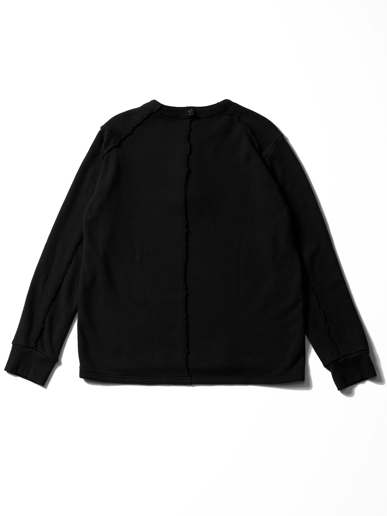【予約品】soft luxe urake half-zip sweatshirt / プレミアム裏毛 ハーフジップスウェット / ブラック