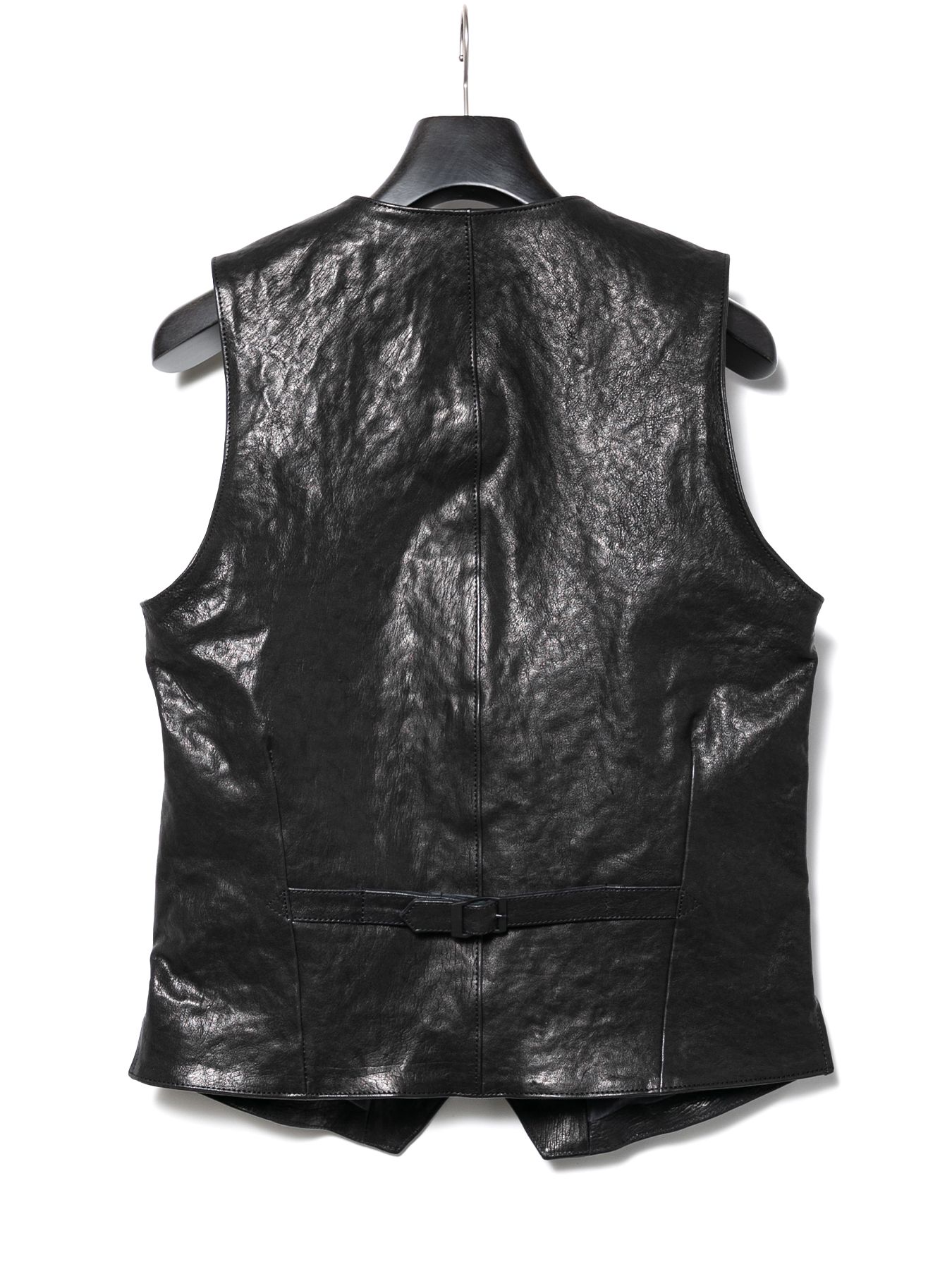 【予約品 10月12日(日) 締切】Pit Vegetable Full Tanned Shrunken Horsehide Tailored Vest / フルタンニン ピット鞣し シュリンクホースハイド テーラードベスト / ROVER