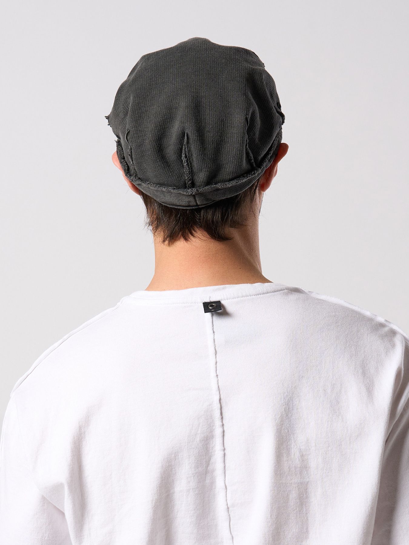 【予約品 4月19日(日) 18時締切】jersey engineer cap / ジャージ エンジニアキャップ / チャコール