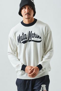 muta - アカンサス×ムータマリン / ニット / muta Logo Sweater