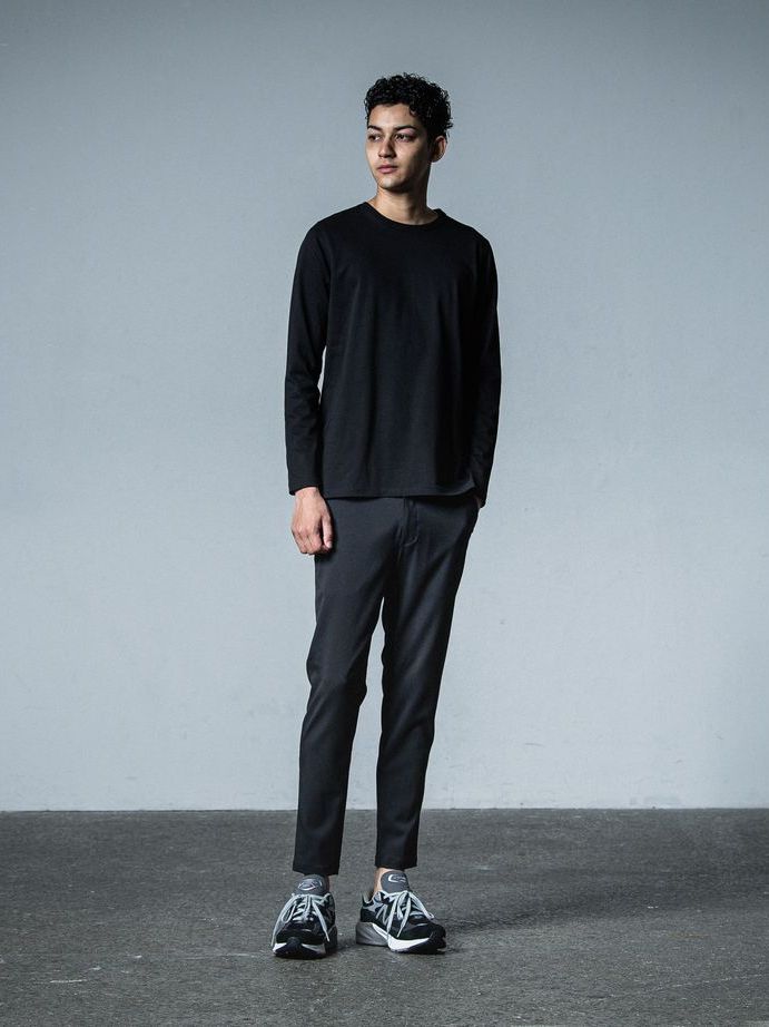 《予約品》 longsleave Tee / 長袖Tシャツ / ブラック