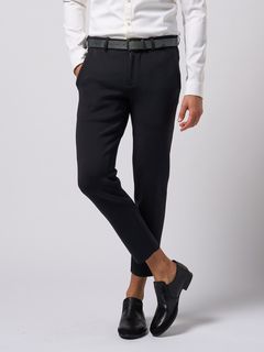 【予約品9月19日 10時締め】 function knit easy slacks  / スラックス / ブラック