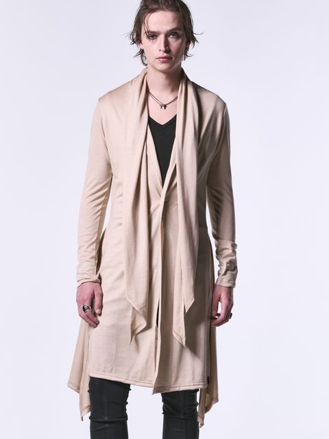 《予約品 》 StoalCardigan / ストールカーディガン / ベージュ