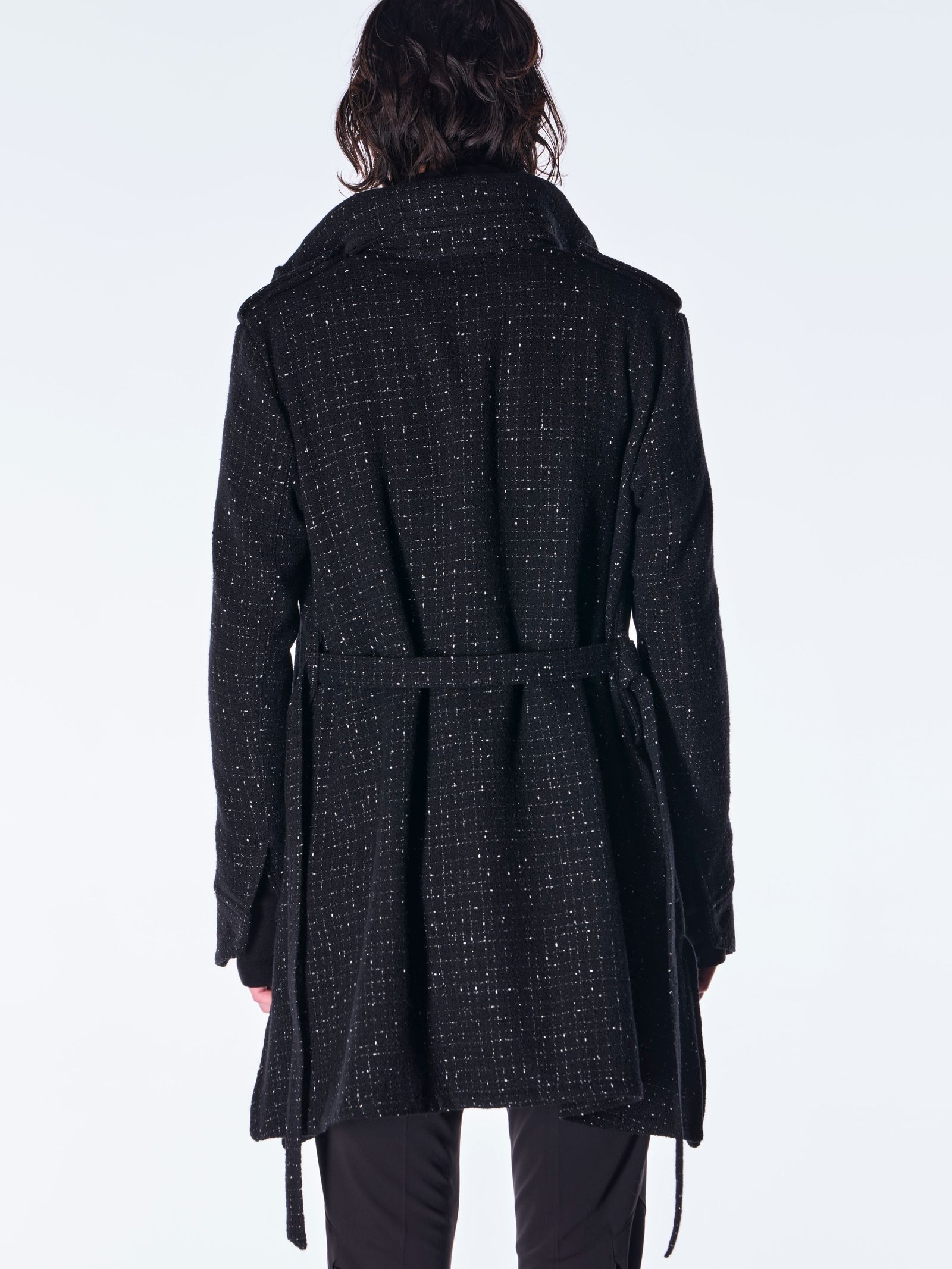 【予約品 6月29日(月) 締切】Tweed Long-M65 / ツイード ロングM65 / ブラック