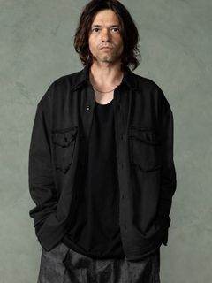 【予約品 7月5日(日) 締切】SWEAT OVERSHIRTS / スウェットオーバーサイズシャツ / ブラック