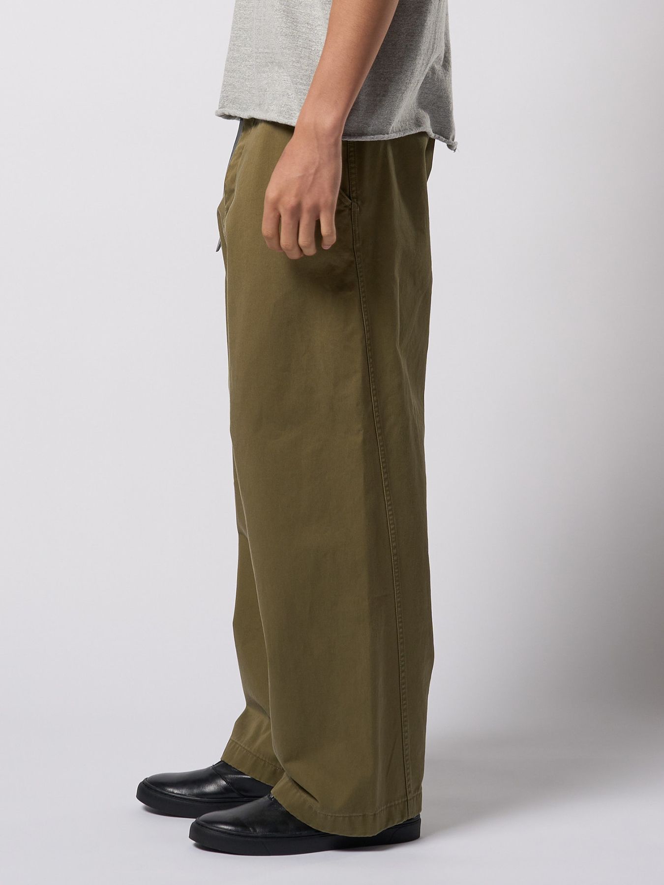 【予約品 9月23日(火) 締切】vintage chino trousers / ヴィンテージチノトラウザーズ / オリーブ