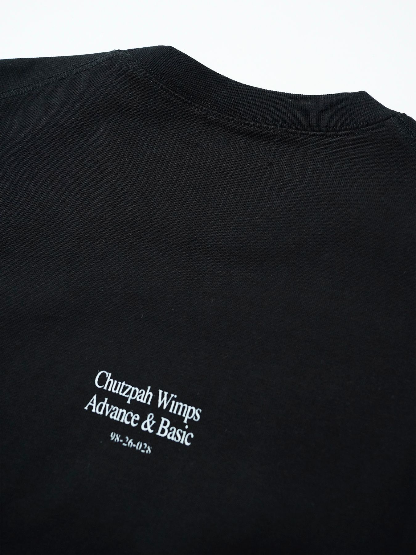 【予約品 11月9日(月) 締切】HEAVYJERSEY Shadow / ヘビーオンスジャージー Tシャツ / ブラック