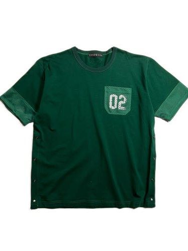 《予約品8月31日 23時55分締め》 BASQUE TEE / Tシャツ / グリーン 【roarguns 】 2024年2月入荷予定