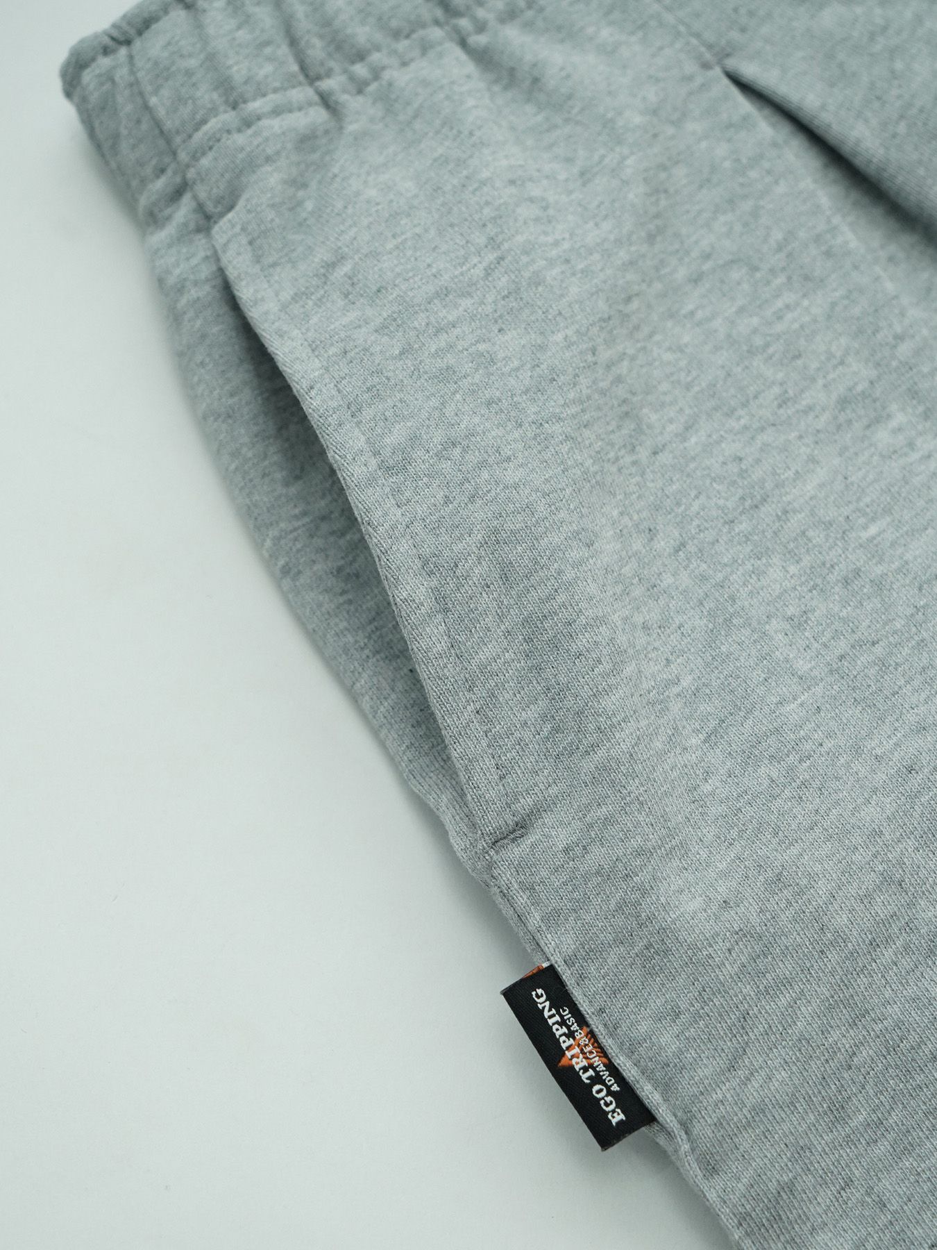 【予約品 2月1日(日) 締切】HEAVYJERSEY SHORTS spiky / イージーショーツ / 杢グレー×ホワイト