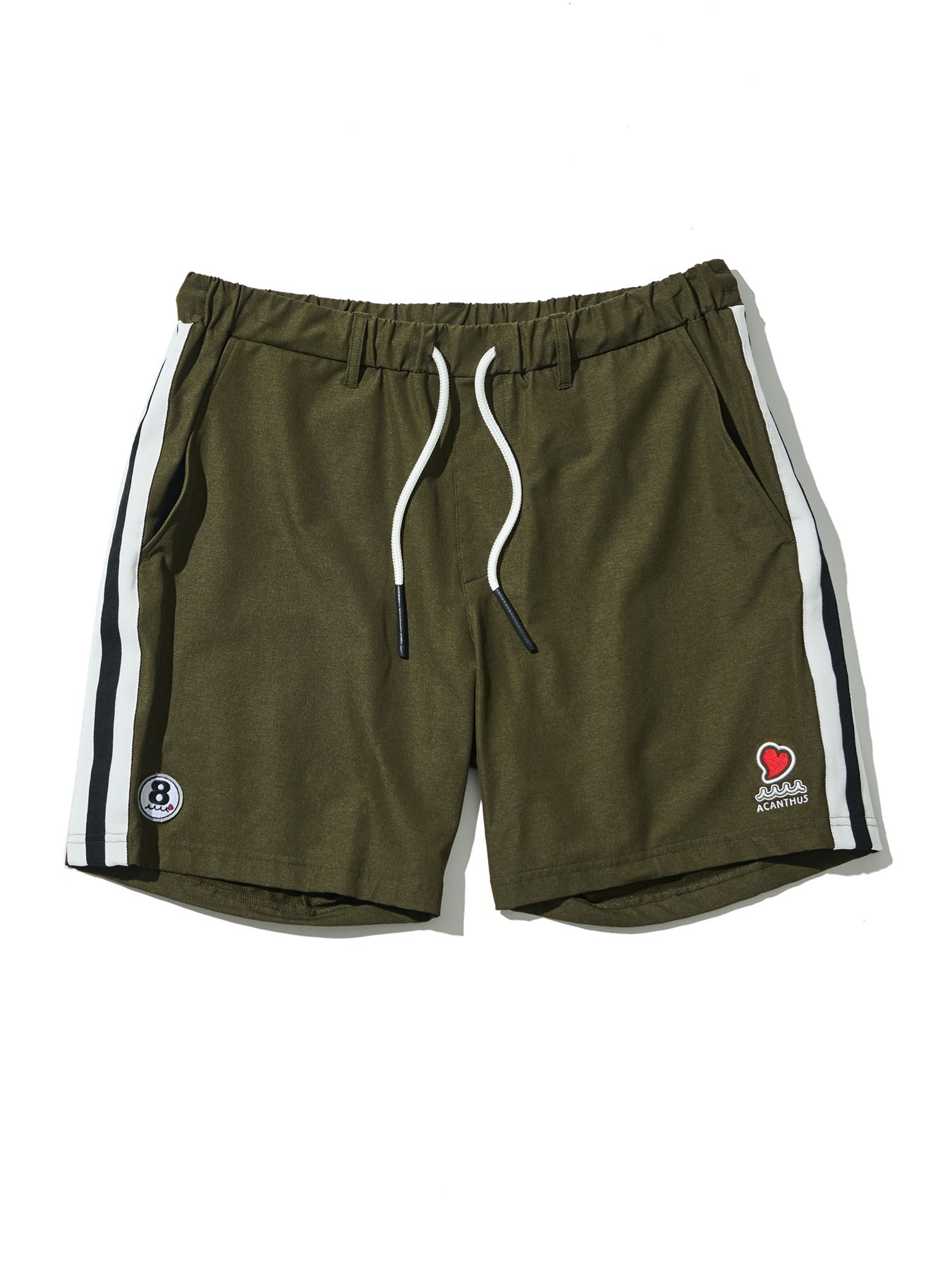 【予約品 10月9日(木) 締切】muta sweet shorts / ショートパンツ / オリーブ【Acanthus × muta MARINE】
